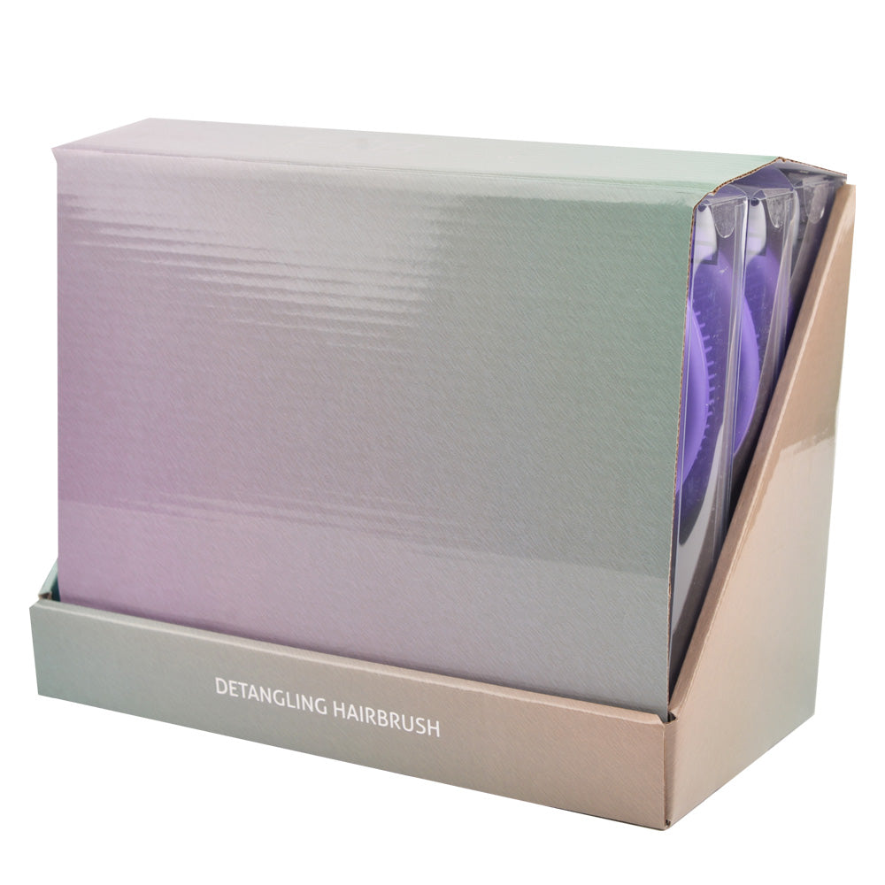 ETB HAIR PROFESSZIONÁLIS SZÍNES BONTÓKEFE KÉSZLET, PINK-KÉK-LILA MIX DISPLAY, 9 DB