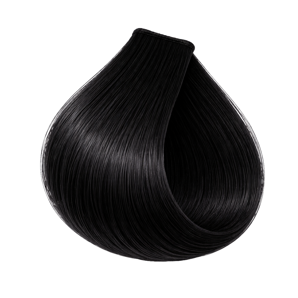 ETB HAIR COLORVERSE FĂRĂ AMONIAC & VEGAN VOPSEA PROFESIONALĂ PERMANENTĂ 1.0, NEGRU, 100 ML