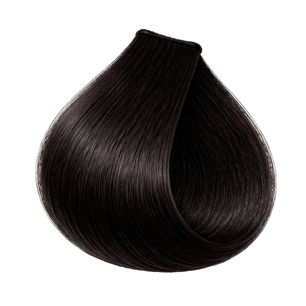 Vopsea de păr permanentă profesională ETB Hair ColorVerse fără amoniac și vegană 3.0 Șaten închis