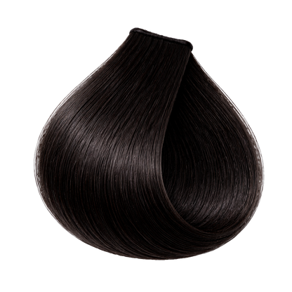 Vopsea de păr permanentă profesională ETB Hair ColorVerse fără amoniac și vegană 3.0 Șaten închis