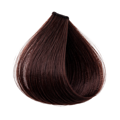 Vopsea de păr profesională permanentă ETB Hair ColorVerse fără amoniac și vegană 4.35 Castaniu Auriu Ciocolatiu
