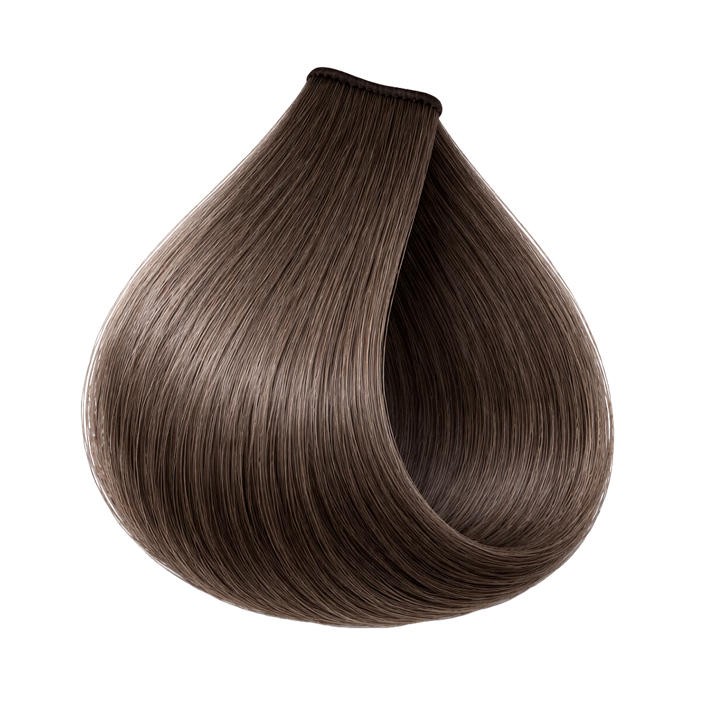 Vopsea de păr profesională permanentă ETB Hair ColorVerse fără amoniac și vegană 7.1 Blond Mediu Cenușiu
