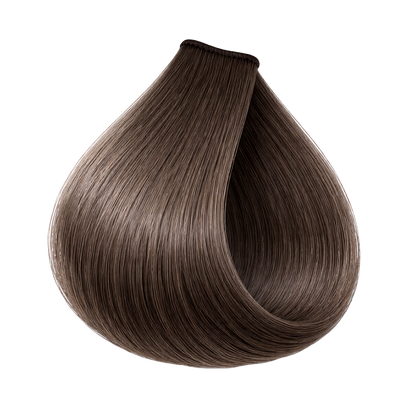 Vopsea de păr profesională permanentă ETB Hair ColorVerse fără amoniac și vegană 7.1 Blond Mediu Cenușiu