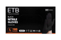 ETB Eldobható Fekete Nitril Kesztyű L Méret 100db (ED565L)