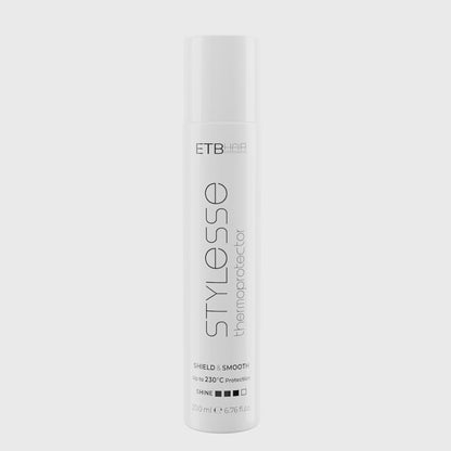 ETB HAIR STYLESSE SHIELD & SMOOTH Spray de Protecție Termică și Netezire cu Strălucire, 200 ML