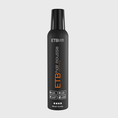 ETB Hair Spumă De Păr Profesională Cu Fixare Puternică 300ml