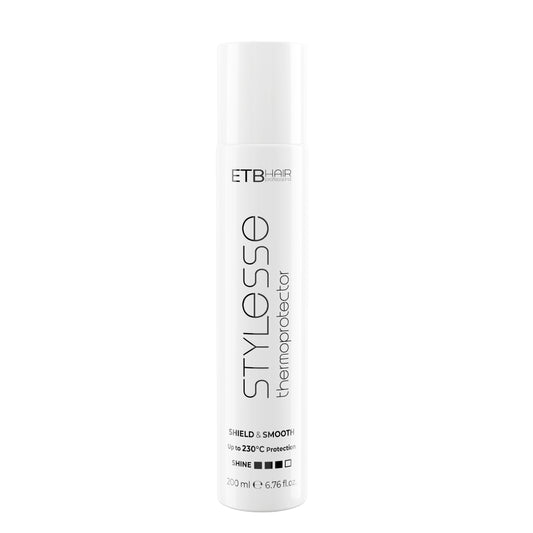 ETB HAIR STYLESSE SHIELD & SMOOTH Spray de Protecție Termică și Netezire cu Strălucire, 200 ML