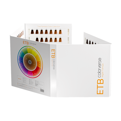 ETB HAIR COLORVERSE CATALOG PROFESIONAL DE CULORI, 117 NUANȚE